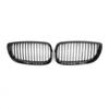 For BMW 3 Series E92 E93 Coupe M3 2008-2010 2x Car ABS Grille Front Kidney Grill Single Line Style 51137157277 51137157278 Parts