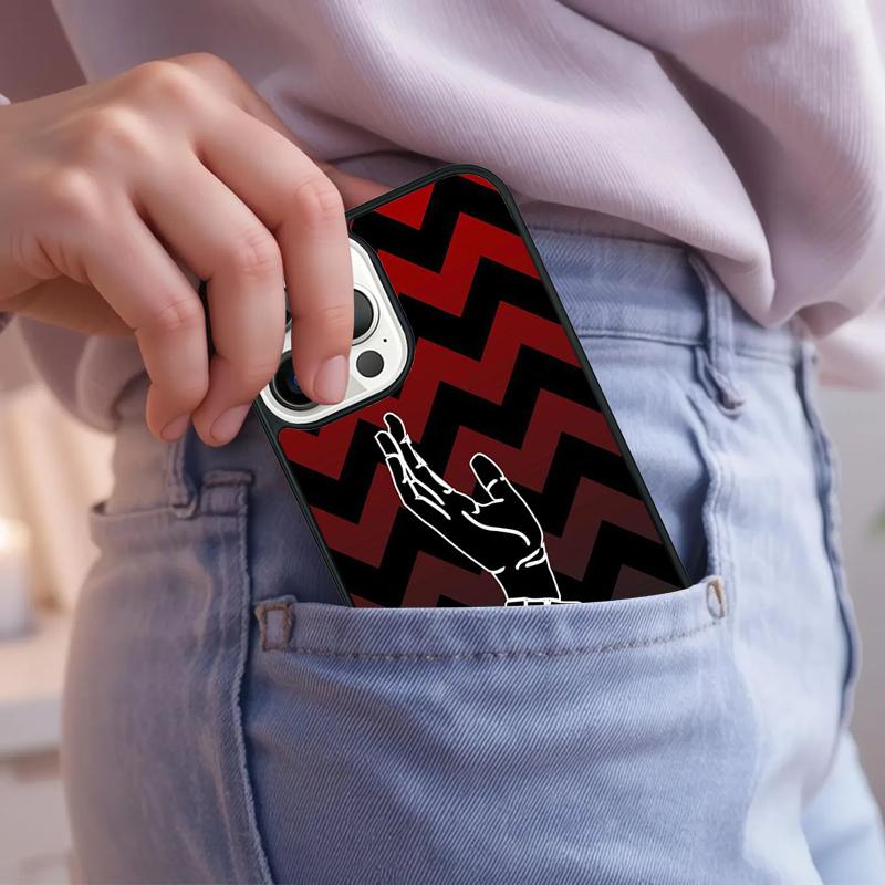 Twin Peaks Meanwhile Phone Case For iPhone 17 Air 15 16e 14 13 Pro Max Coque 12 11 Pro Max PLUS cover
