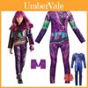 Descendants 3 Mal und Audrey Cosplay Kostüm für Kinder Perfekt für Halloween-Partys