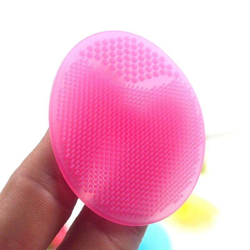 

1Pcs Face Cleanser Massager Brush Силіконові щітки для очищення пір Догляд за шкірою Інструмент для очищення Косметика Beauty Wash Cleanser з присоскою рожевий