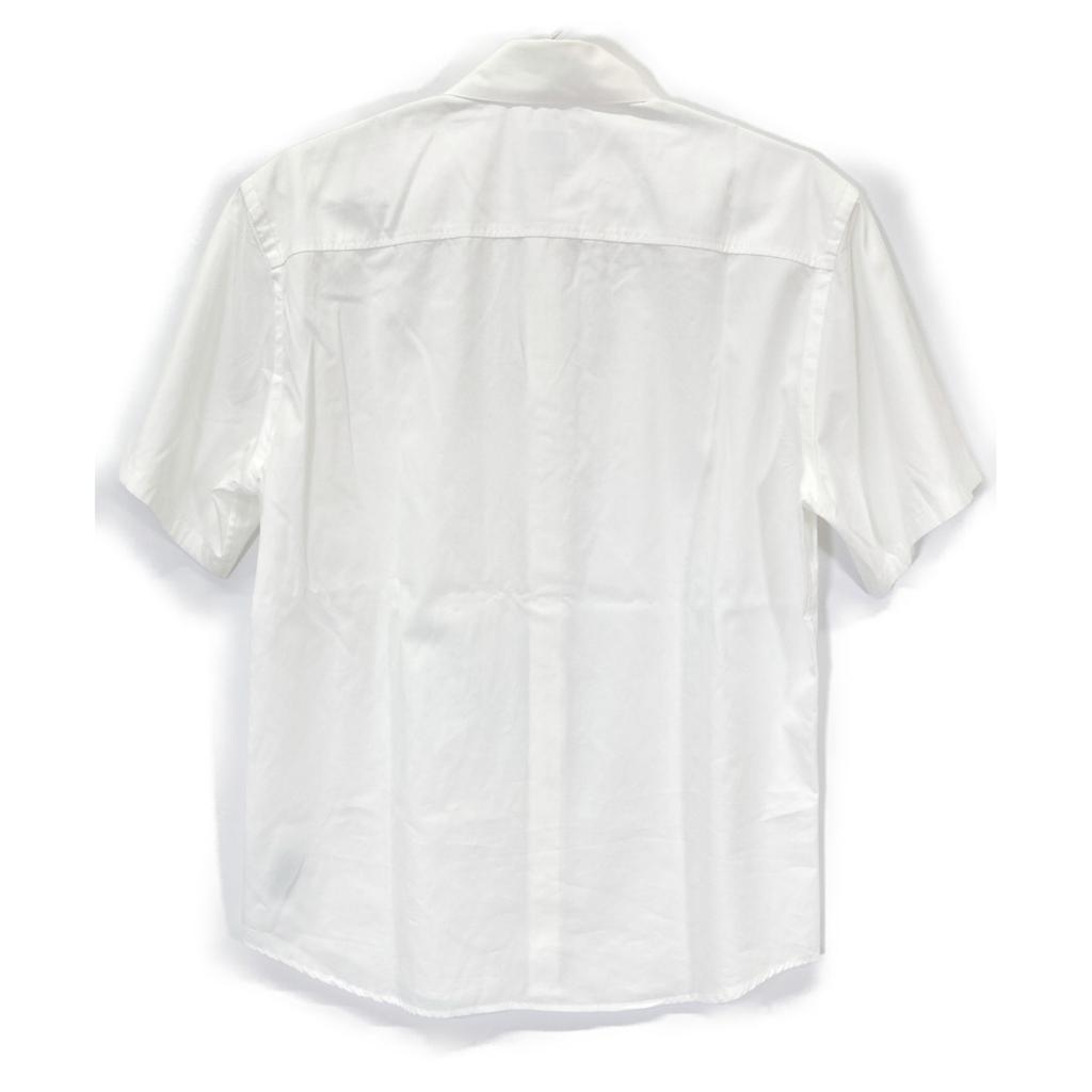Burberry 8015436 20Stainless Steel White Tisci-era Cotton Short Sleeve Shirt Tops S whiteUsed