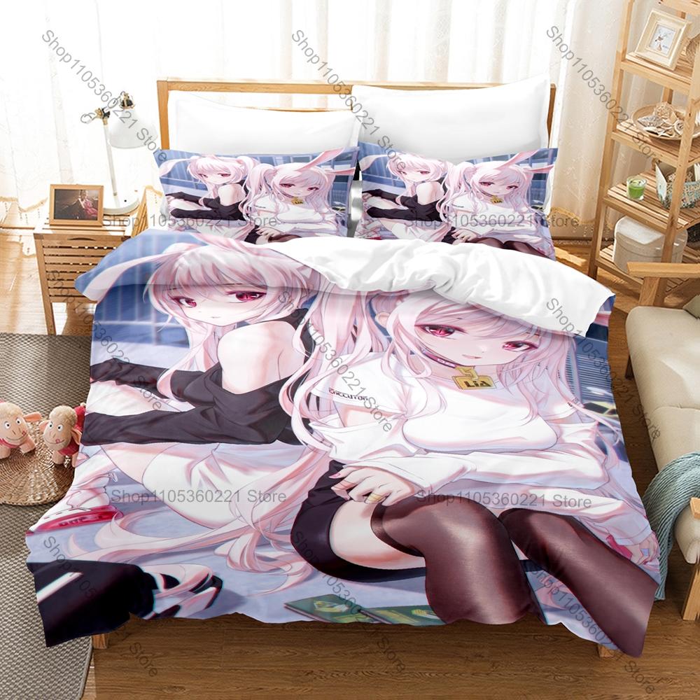 Manga Anime Bedding Set 3Pcs Tsumi no Hahen Exquisite Dark Style Print Stylish Bedroom Decoration For Collectors