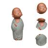Kleine Mönchsstatue ,Mönchsornament ,Handwerk ,Schreibtischfigur Buddha-Skulptur für Schlafzimmer ,Büro