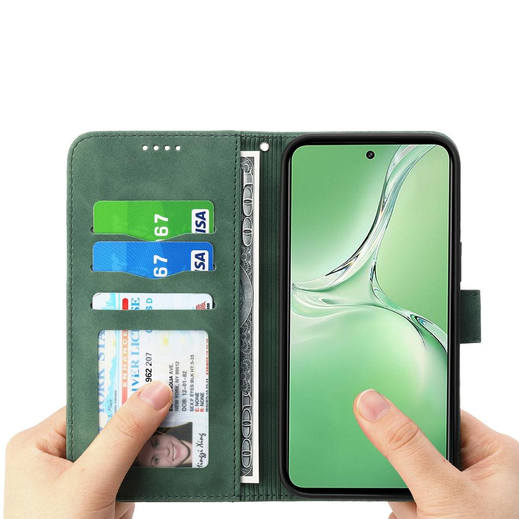 DIERFENG DF-03 For Sony Xperia 1 VII Case Lines Imprint Wallet Leather Phone Cover