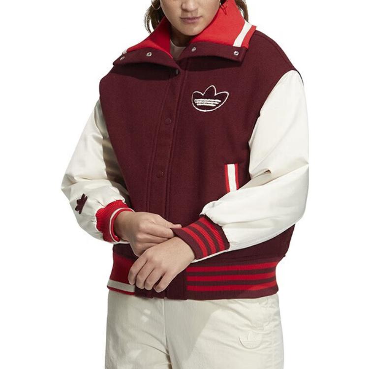 Adidas Originals Trefoil Jacket Women's Red HY4185