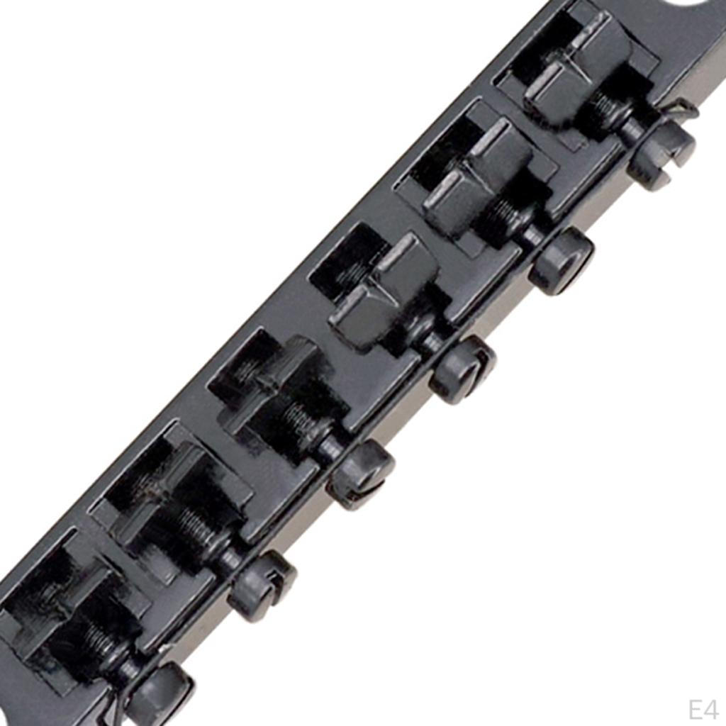 Alloy Roller Saddle Bridge Taiiece for Electric Guitar Parts