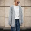 Knitted Cropped Women's Sweaters Cardigan Long Sleeve Sweater Coat Autumn Winter Chic Casual Outerwear Knitwear Top