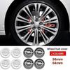 4pcs 56mm 59mm 60mm 64mm 68mm Wheel Center Cap Logo Hub Cover Badge Emblem for Insignia Astra J H G F Corsa Zafira Tigra