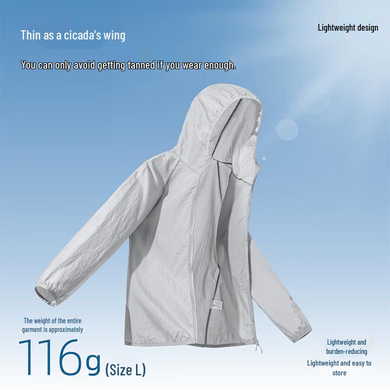 Warrior Men's UPF50+ Sun Protection Hooded Jacket