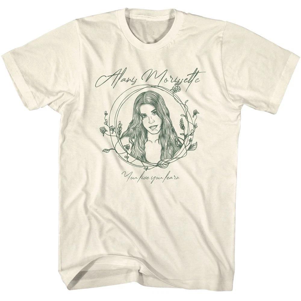 Alanis Morissette - You Learn Sketch - American Classics Short Sleeve T-Sh 130