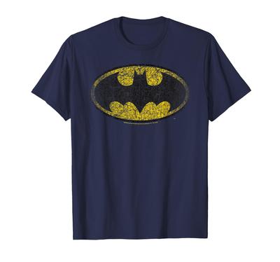 Batman Bat Symbol Faded Logo T-Shirt