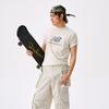 New Balance Sports Casual T Shirt Unisex Beige MT51500-LIN