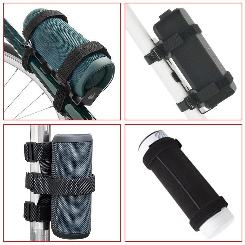 Bicycle Bluetooth Speaker Mounting Strap With Nylon Fixation For Mountain Bike And Cycling Enthusiasts