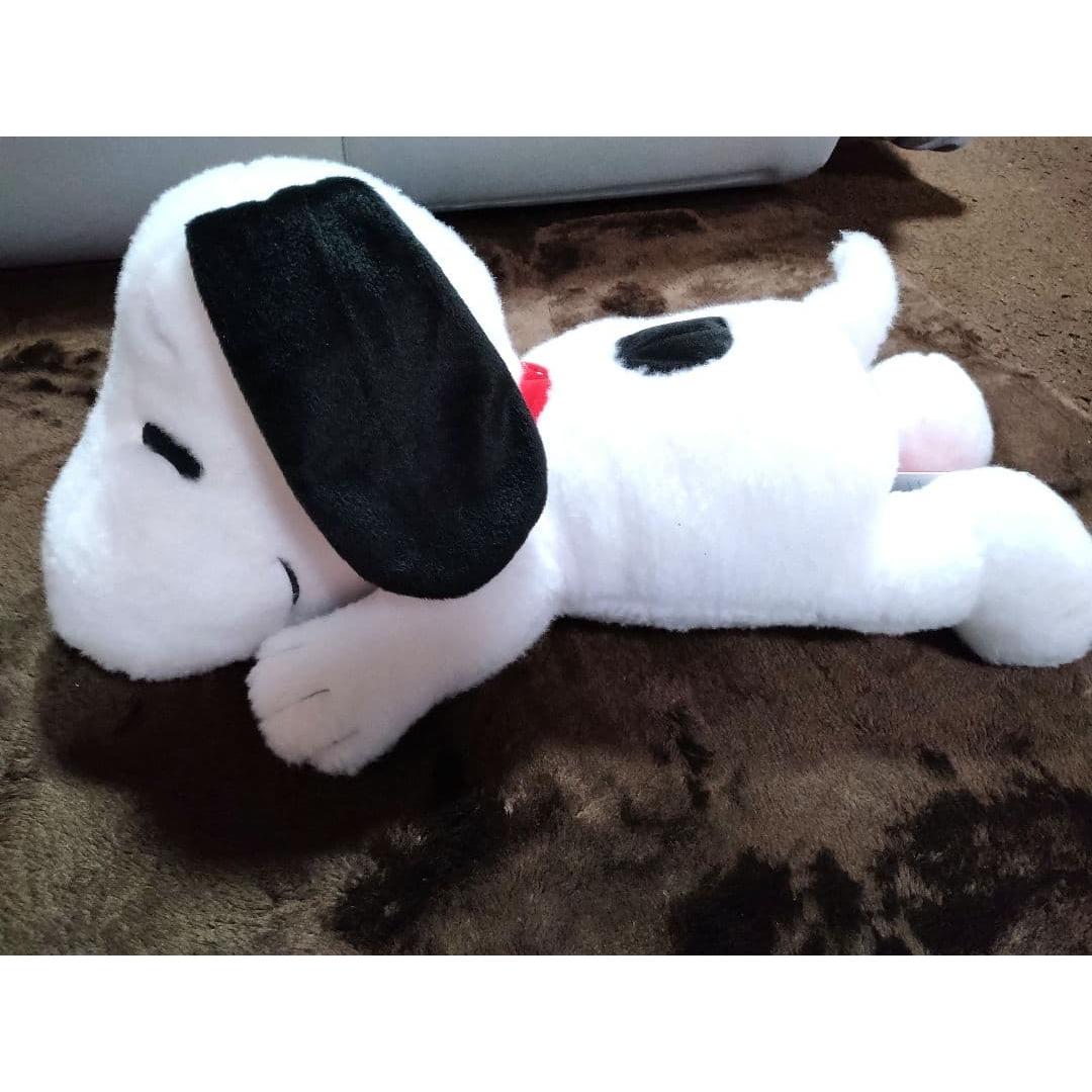 Snoopy Sleeping L L Plush Toy