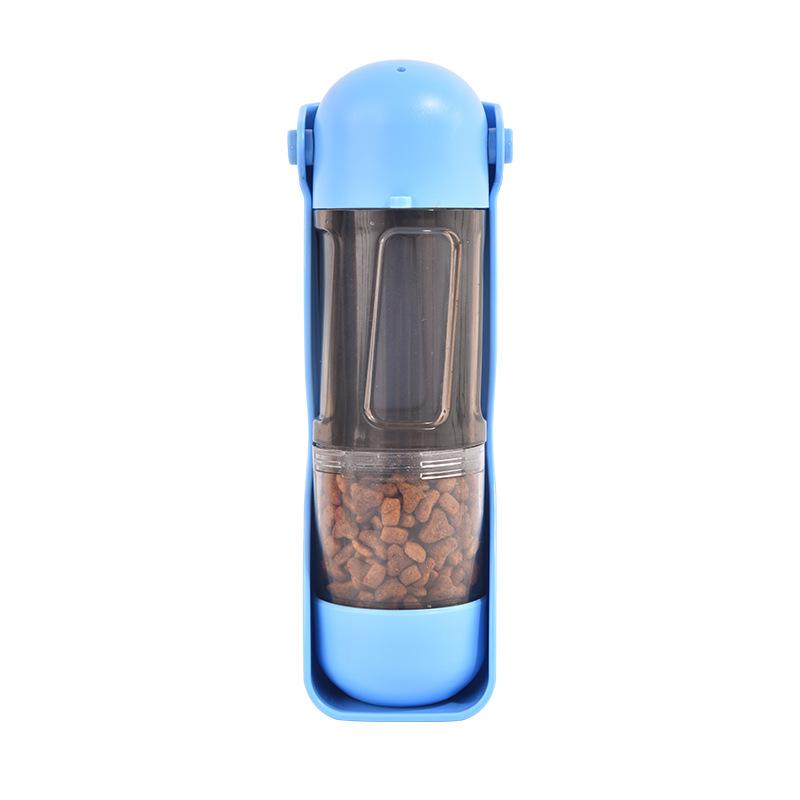 

Кормушка для кошек и собак Складная силиконовая бутылка для воды Диспенсер для корма для домашних животных Поилка для кошек Портативная бутылка для воды для домашних животных Миска для собак Домашние животные Предметы Щенок