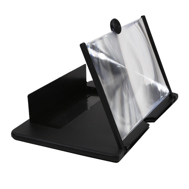 12-Inch Mobile Phone Screen Magnifier Amplifier Pull-Out Ultra-High Definition Smart Mobile Phone Movies Amplifier with Foldable Holder Stand