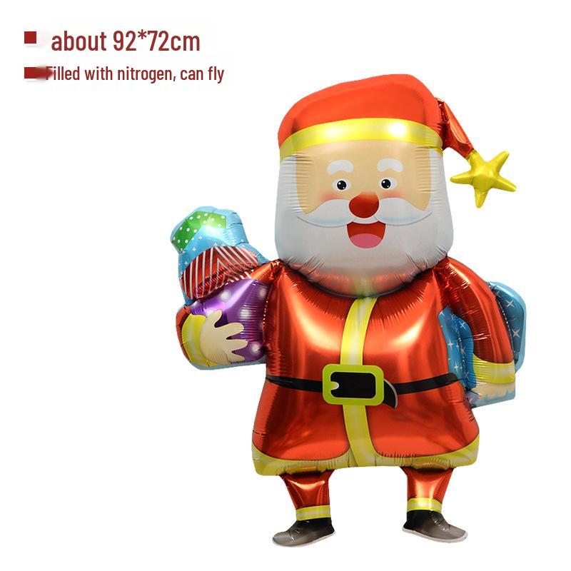 Christmas Window Display Props: Toys, Balloons, Candy Canes, Santa, Snowman, Christmas Tree.
