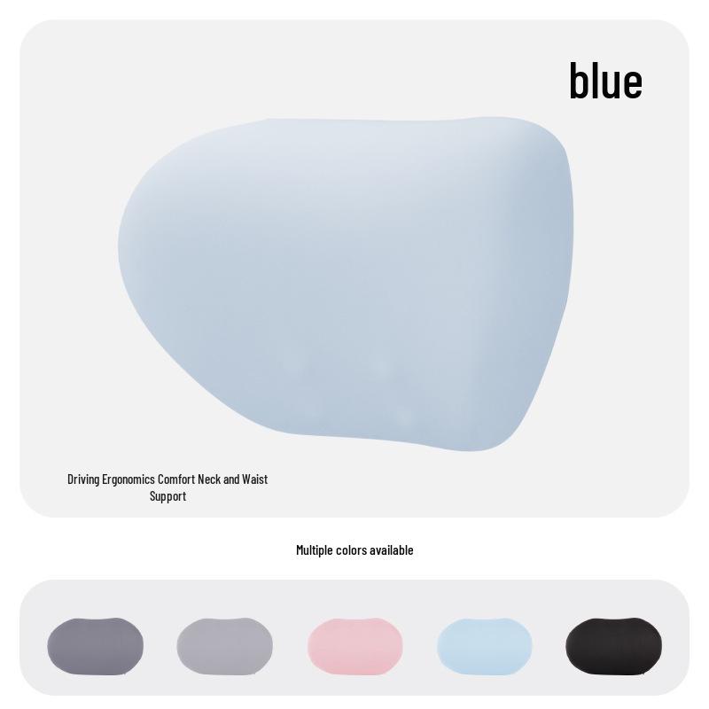Memory Foam Lumbar and Neck Support Car Cushion Set