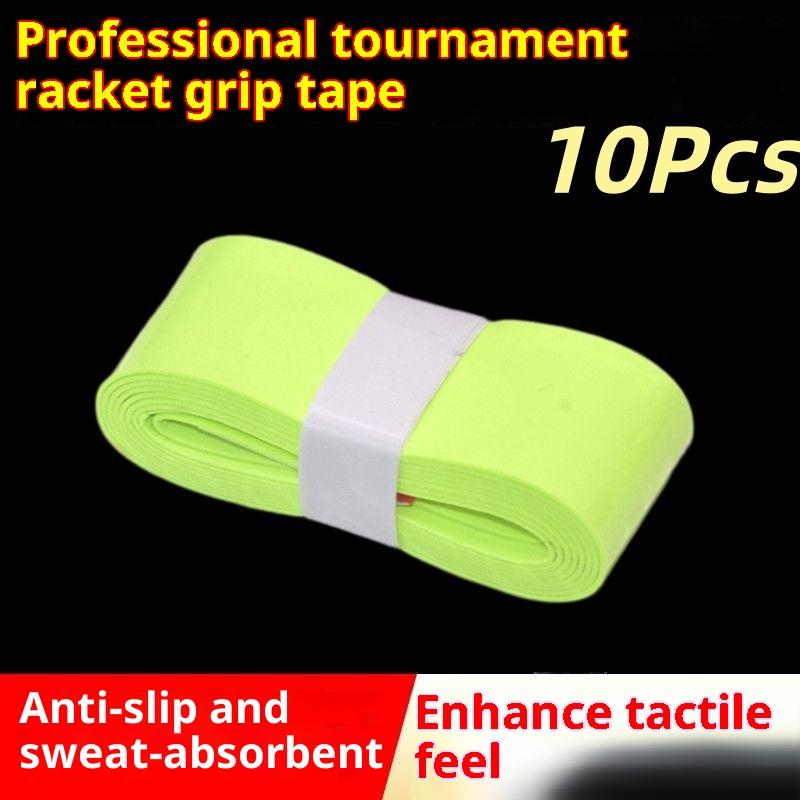 

10/20Pcs Tennis Racket Overgrip Sweat Band Absorption Grip Pu Badminton Racket Handle Grip Tennis Griptape Padel Racket Grip 10Pcs зелёный