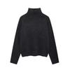 Autumn Women's European & American High Neck Long Sleeve Knitwear