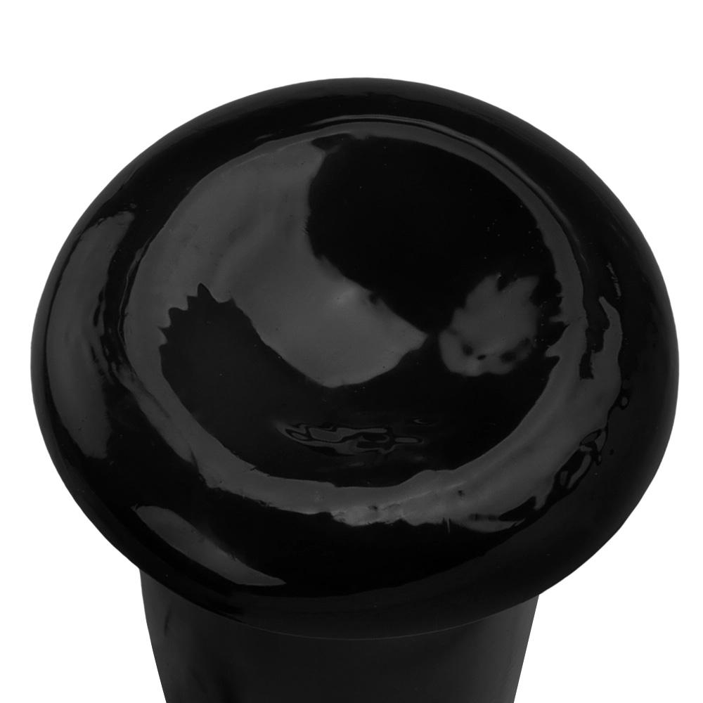 Black PVC Dildo Simulated Penis Butt Plug with Suction Cup Fisting Sex Toy Strap On Cock Big Dick Realistic Cock