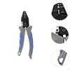 Fishing Wire Pliers Stripper Comfortable Grip Multifunction Cable Cutter Hand Crimper for