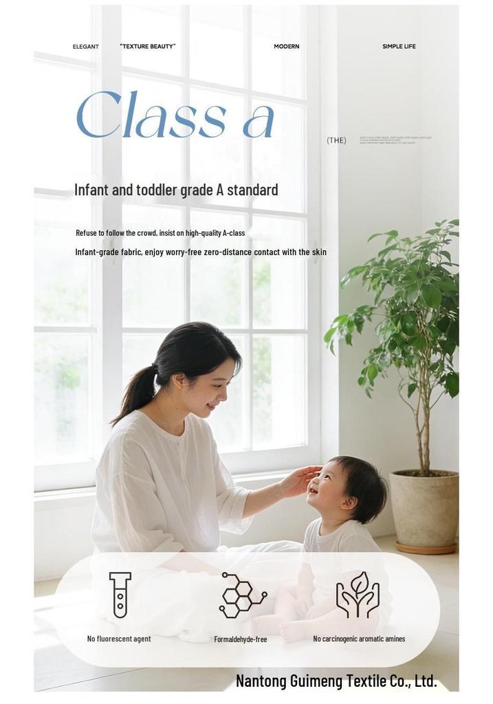 A-class Pure Cotton Solid Color Pillowcase Pair 48x74cm - Skin-Friendly for Home & Hotel Use