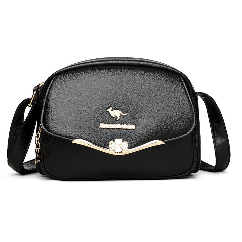 Fasjonabel mammapose liten firkantet veske trendy og high-end crossbody enkel skulder veske
