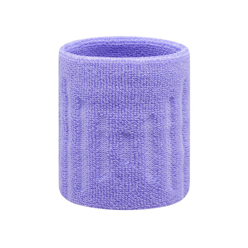 Women's Cotton Wristband with Logo - Sweat-Absorbent Support for Badminton & Fitness