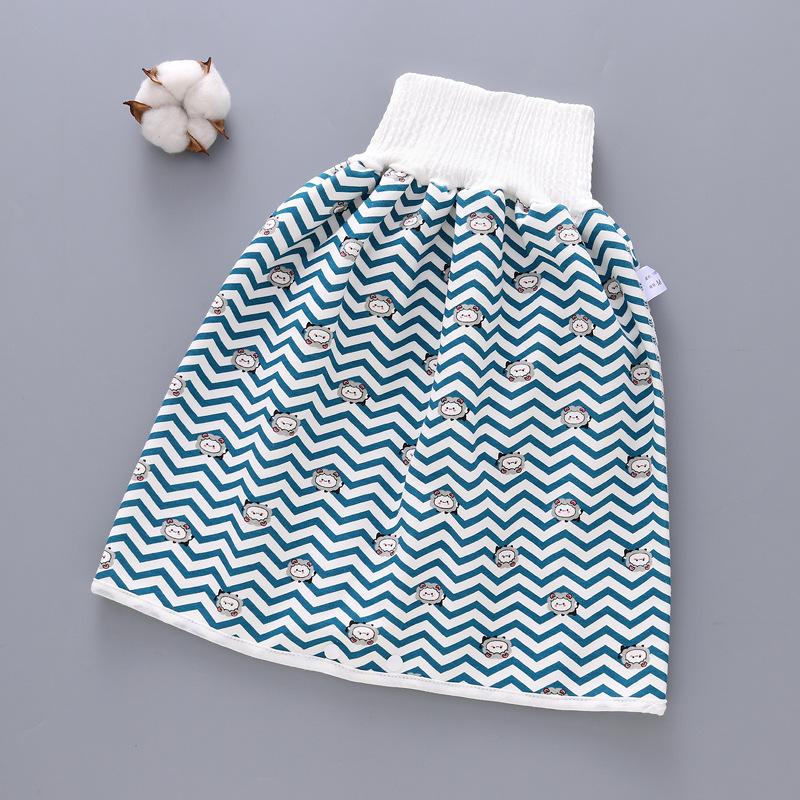 Baby Diaper Skirt Waterproof and Leak-proof Urine Withdrawal Non-wet Training Pants Baby Cotton Washable Diaper Pocket