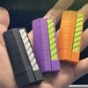 Edc Mechanical Slider Fidget Magnetic Push Card Ruler Ratchet Wheel Pushing Plate Relieve Stress Relief Toy Anxiety 3D Printing