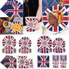 König Karl III. Union Jack Einweg-Partyzubehör für Geburtstagsfeier