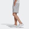 Adidas Originals Essential Embroidered Logo Mid-Waist Solid Casual Sports Shorts Men Bottoms Grey GD2555