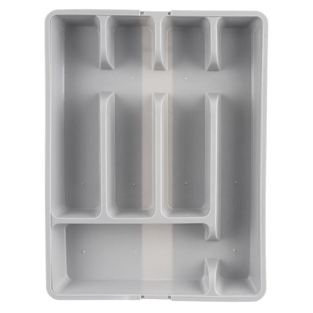 Organizer Drawer Insert Extendable Cutlery Container Kitchen Utensils