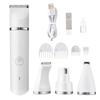 Tondeuse Électrique Multifonctionnelle 4 en 1 pour Chiens pour le Toilettage Tondeuse Sans Fil pour Chiens Tondeuses Trimmers Faible Bruit Toilettage d'Animaux