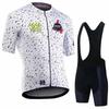 Short Sleeve Cycling Suit Road Mountain Riding Sportswear Breathable Cycling Equipment