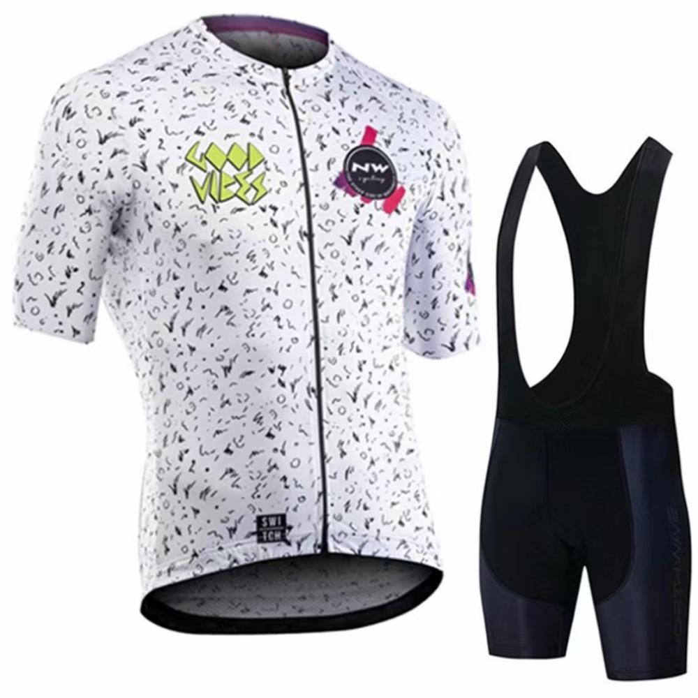 Short Sleeve Cycling Suit Road Mountain Riding Sportswear Breathable Cycling Equipment