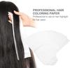 50/100 Stück Wiederverwendbare Schaumstoff-Haarwickel, Haarfärbepapier, Professionelle Haarcolorierungs- und Strähnenstreifen für Salon, Friseur, Haarstylisten