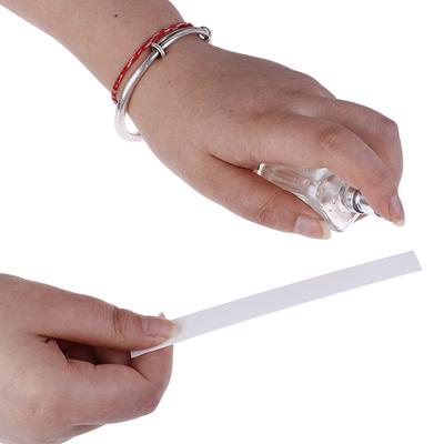Lot de 100 bandelettes de test pour parfums d'aromathérapie, 130 x 15 mm