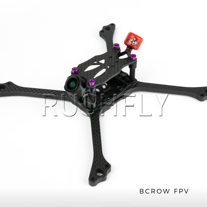 RUSHFLY BCROW PRO V6 5-inch Racing Drone Frame (CN Version)