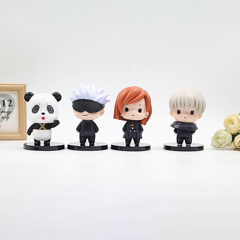 8Pcs Anime Figures Q Version Pvc Action Figure Anime Model Toys Doll