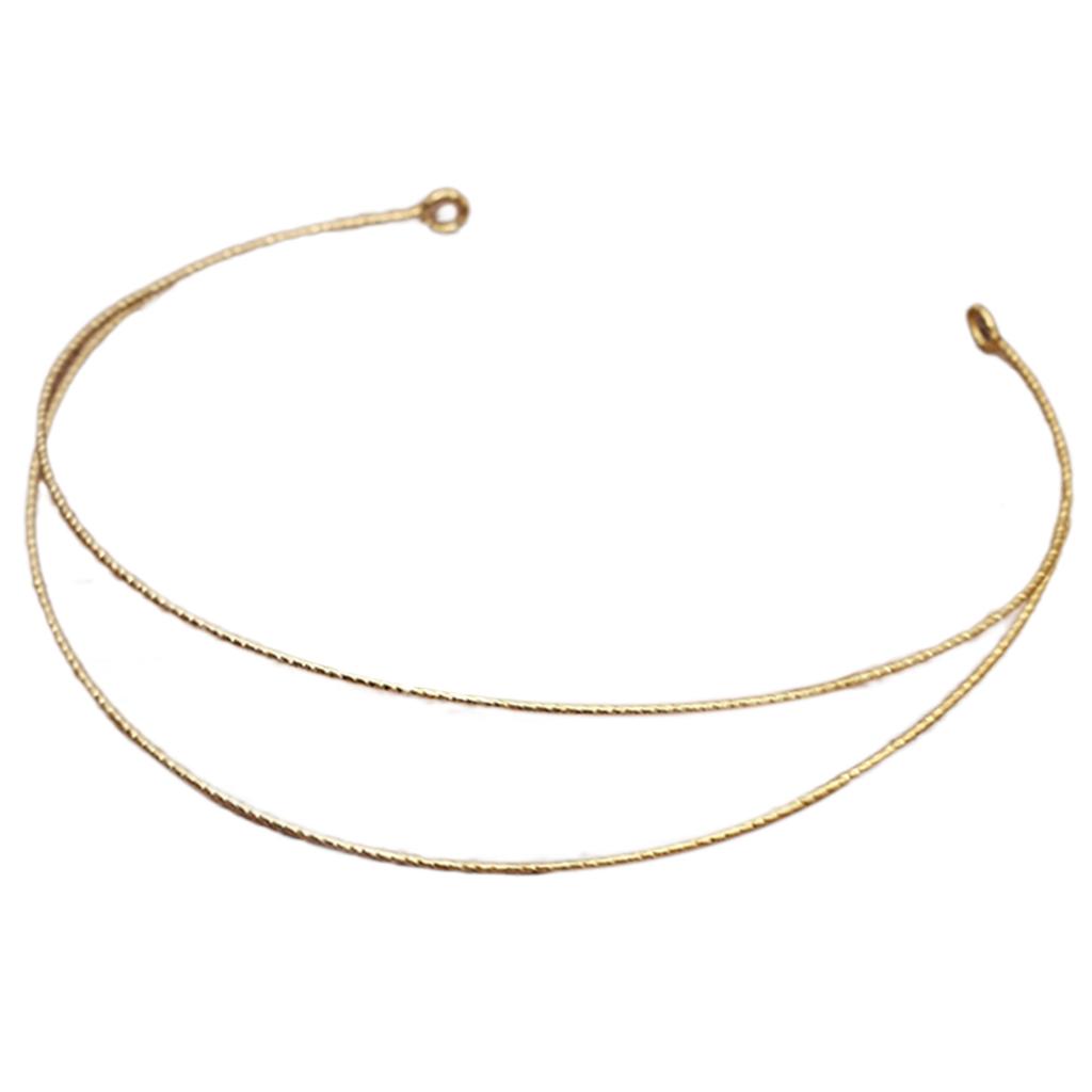 Plain Blank Hard Metal Headbands Skinny Base Headband Slim Simple Wire Hair Bands Clasps Crown Tiaras Frame DIY Crafts