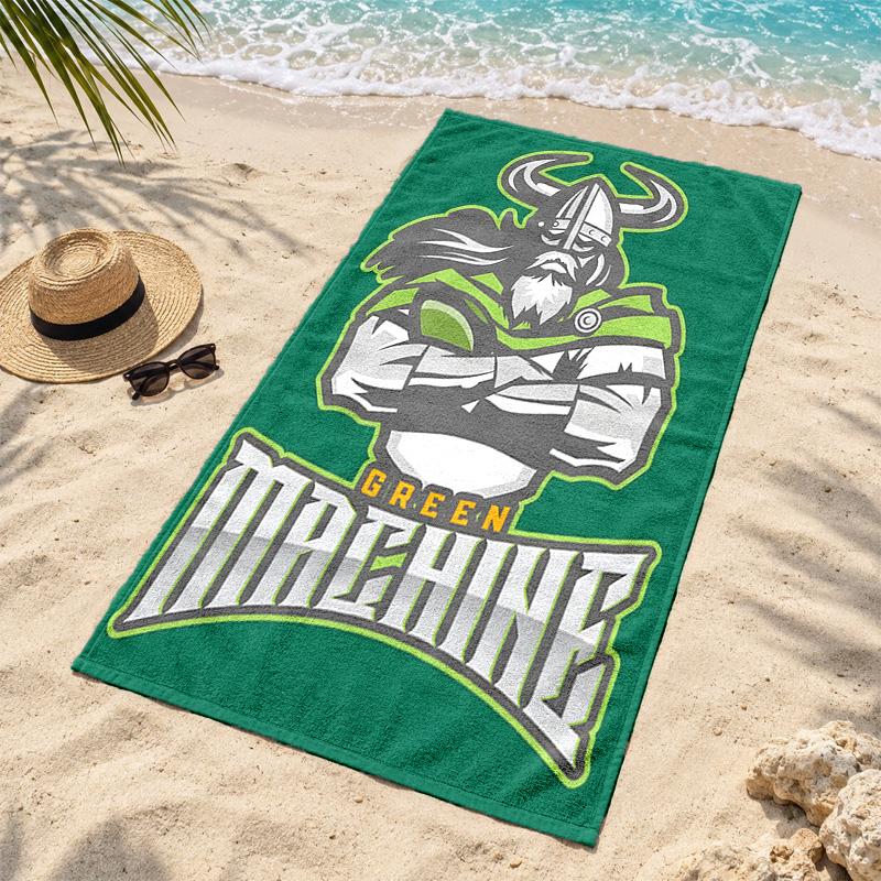 Canberra United Microfiber Beach Towel Quick Dry Sand Free Lightweight Beach Towels for Travel Swimming Camping