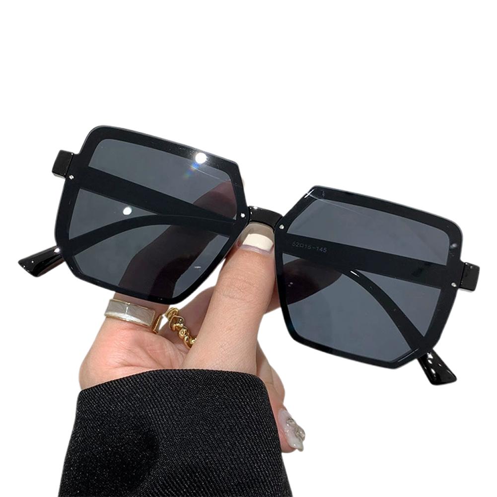 Frame Square Sunglasses Oversized Geometric Sunglasses Eye Protection UV Protection Sun Glasses Outdoor Driving Goggle