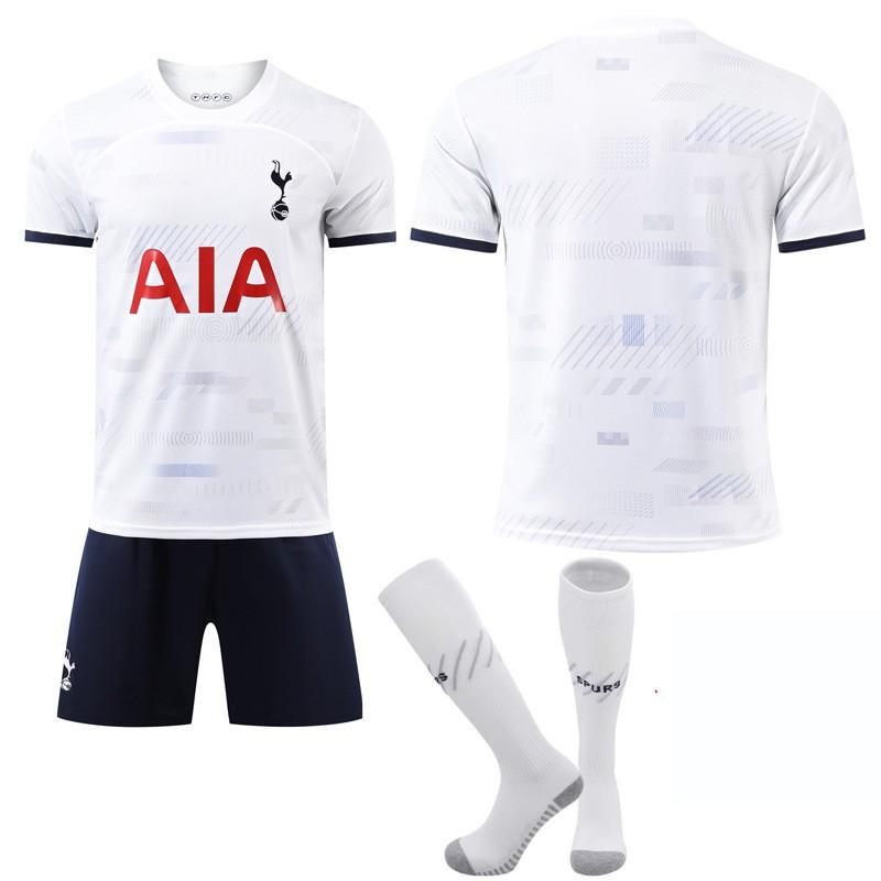 2324 Kit Calcio Casa Tottenham Hotspur Maglia Numero 7 Son Heung-min 9 Richarlison 17 Romero Edizione Fan