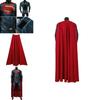 Quality Superman Man Of Steel Cosplay Costume For Unisex Adults And Kids**