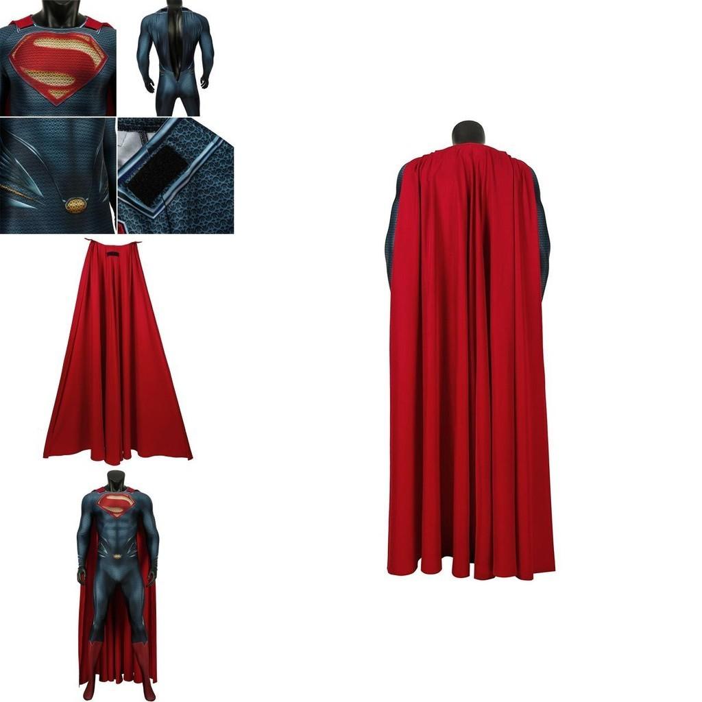 Quality Superman Man Of Steel Cosplay Costume For Unisex Adults And Kids**
