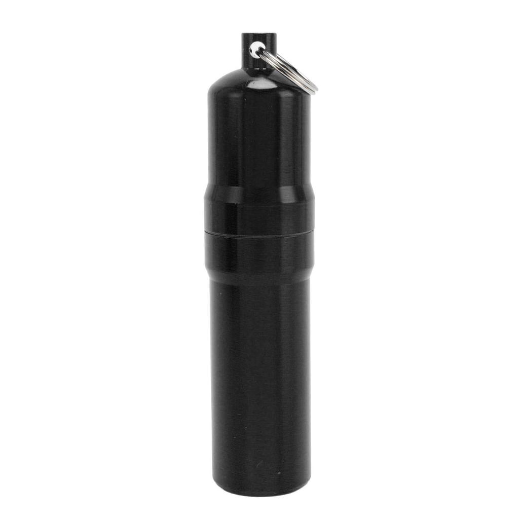 Metall-Aufbewahrungsrohr Aluminiumlegierung Wasserdichtes Rohrbehälter für Outdoor-Camping-Reisen
