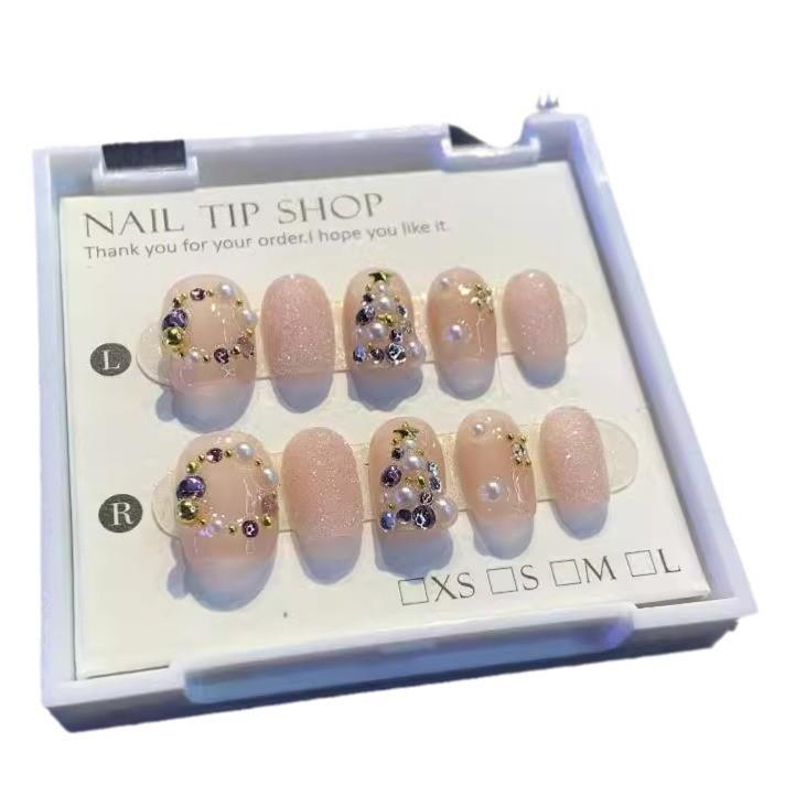 Nail Wear Handmade Fashion Casual Simple Exquisite Classic Nail Style Patch