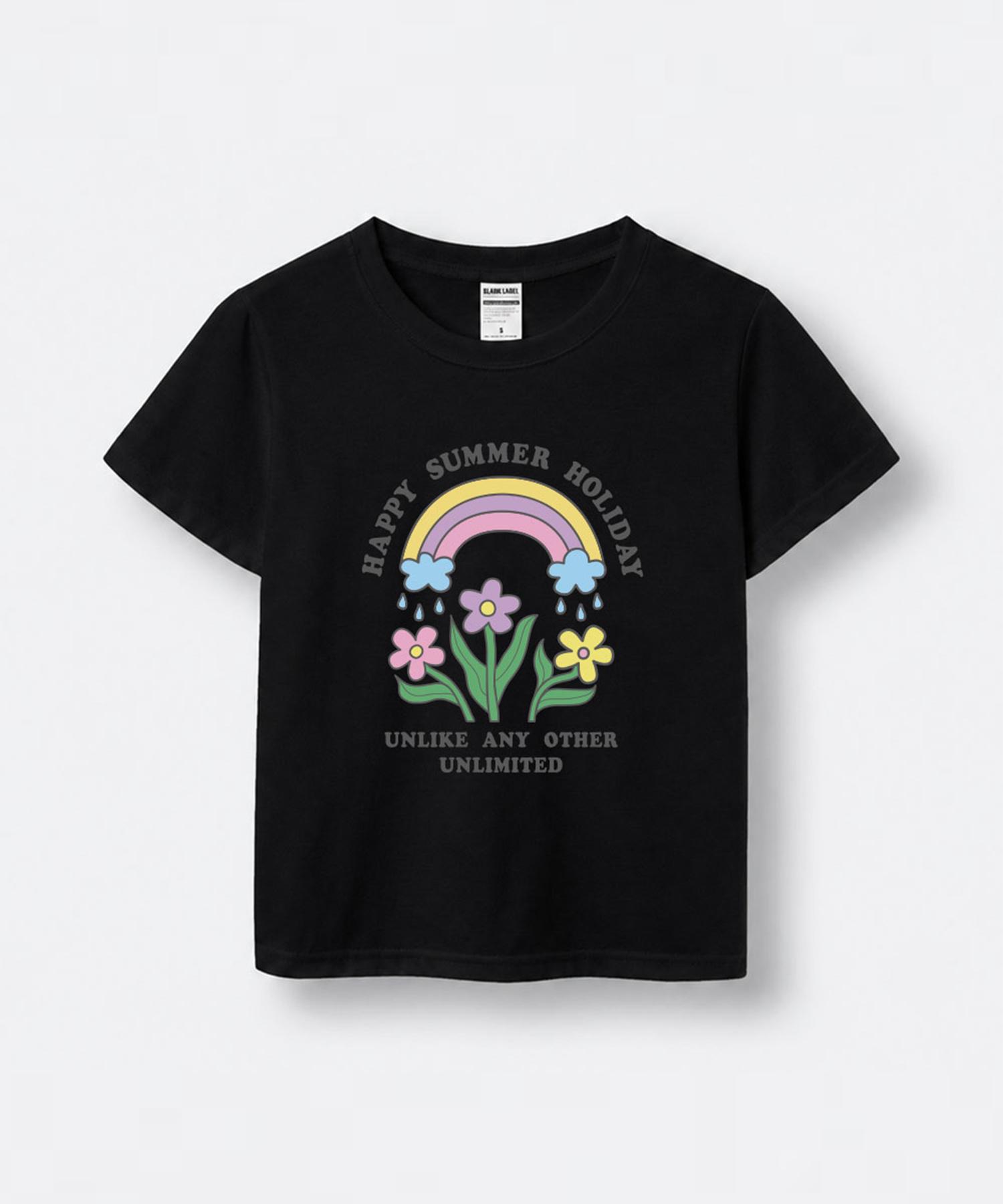 Unlimited Rainbow Tee (U26Btts17W) Black/S